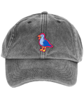 Embroidered Vintage Cap - TGE26 Merch - Blue Seagull